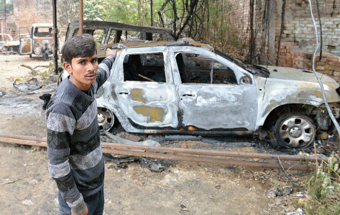 up muslim cars burnt