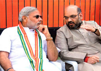 Modi and Amit Shah