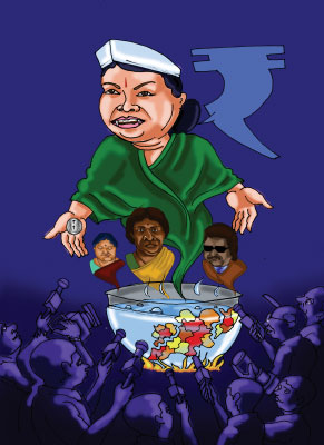 jayalalitha cartoon