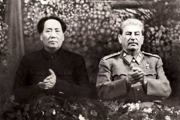 mao and stalin