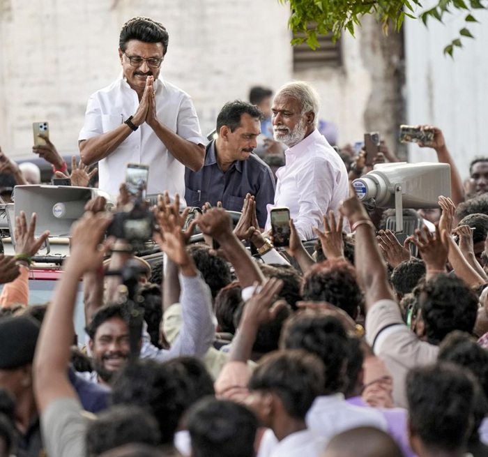 mk stalin thanking kolathoor people