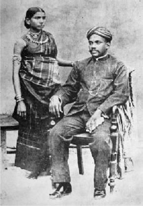 voc with his second wife meenakshi