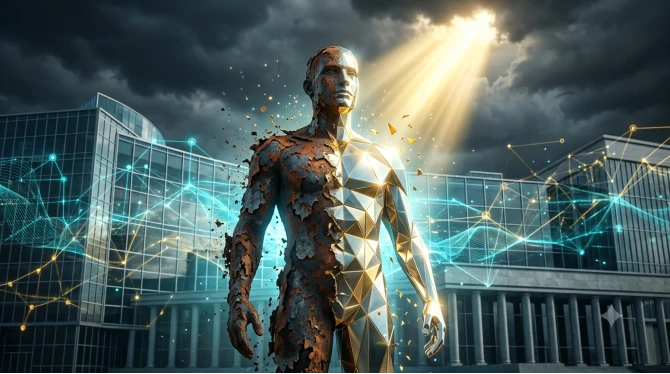 corrupted man