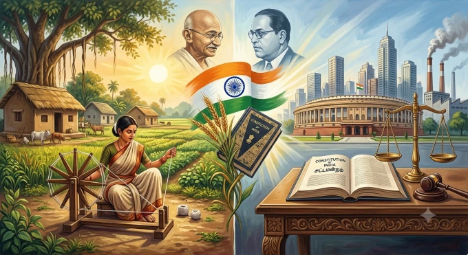 gandhi and ambedkar