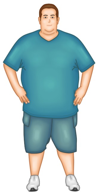 man obesity