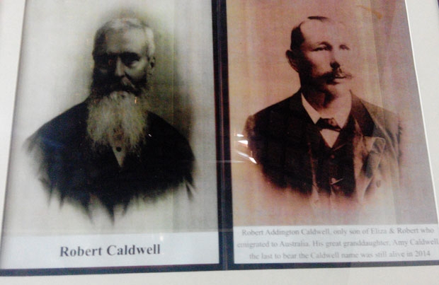 robert caldwell and his son