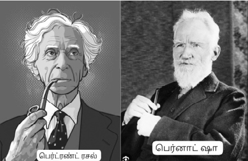 russel and bernard shaw