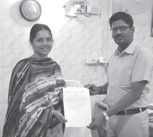 sneha with casteless certificate