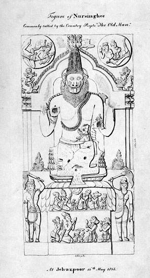 நரசிம்ம அவதாரம், ஜாஜ்பூர் (ஒரிசா), 1815