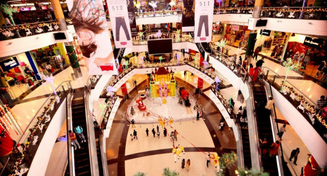 shopping mall in india