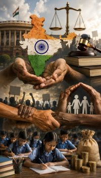 இந்தியாவில் கூட்டாட்சி உரிமைகள், கல்வி நிதி மற்றும் மனித உரிமை அமைப்புகளின் பங்கு