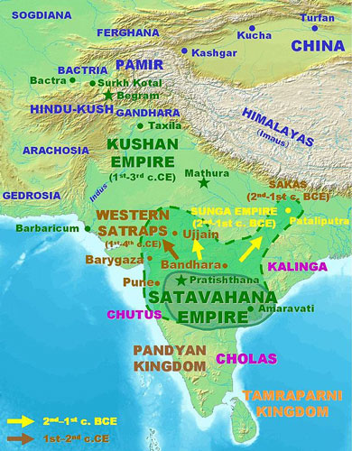 Satavahana Map