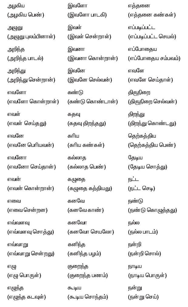 tamil grammer book Page 3