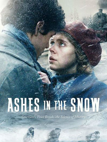 ashes in the snow