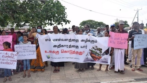tamils against adani