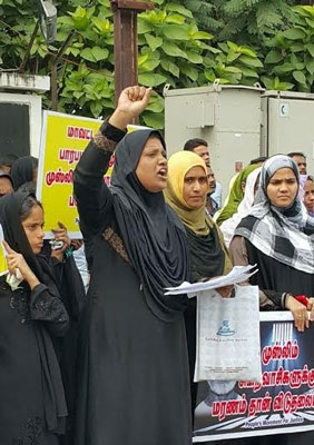 muslim women agitation 2