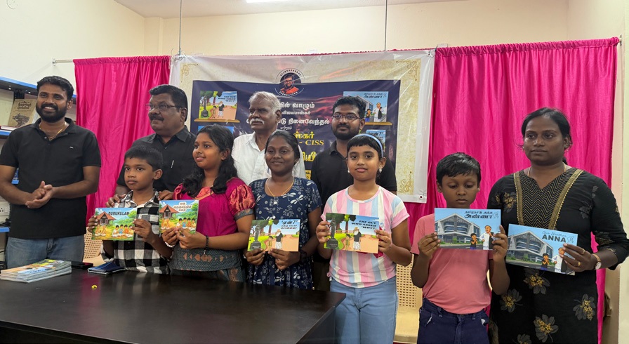 kolathoor mani releases books for kids