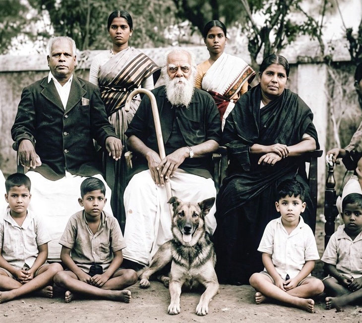 periyar with ponnambalanar and his family