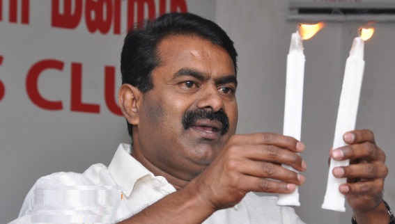 seeman with candles