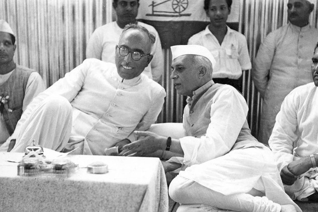 sheikh abdullah with nehru
