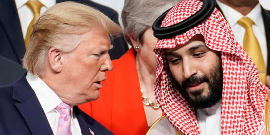 trump and saudi king