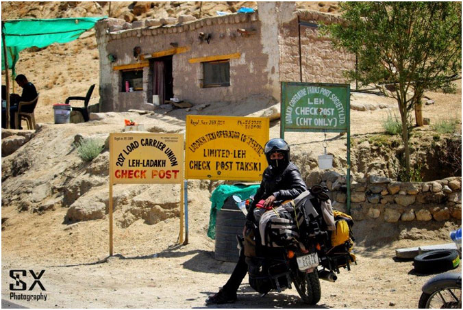 ley ladakh checkpost