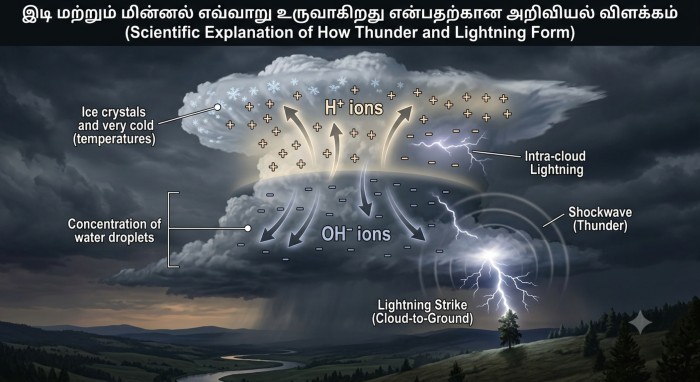 thunder and lightening