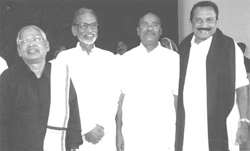 Veeramani, Nedumaran, Ramdoss and Vaiko
